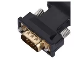 Adaptador de Video y Conversor,Conversor Adaptador Vga A Hdmi Y Audio Para Computador Notebook Proyector Y Otros