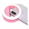 Iluminación Selfie,Aro De Luz Led Mini Portatil Recargable Celular Fotos Tiktok