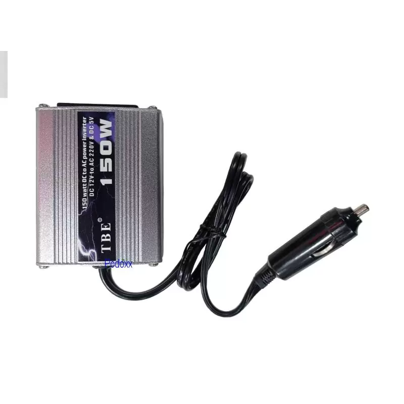 Convertidor cargador corriente 12v 220v 150 w salida usb transformador  electronico corriente