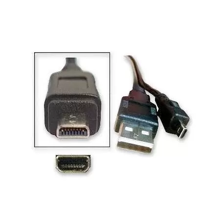 Adaptadores y Cables,Cable de Camara Digital Sony Cybershot, Nikon, Panasonic, Lumix, Olympus, Fuji, Vivitar, Konica