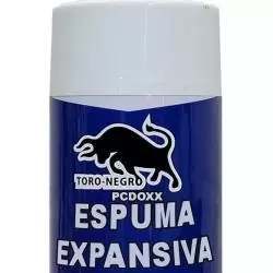 Otros,Espuma Expansiva TORO NEGRO Poliuretano Aislante Frio Relleno Aislacion Sellante Pu - 750ml