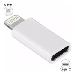 Adaptadores de Audio, BT y OTG,Adaptador Celular Conector USB Tipo C para iPhone Lightning Carga