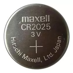 Pilas y Baterias,Bateria Litio Pila Cr2025 Maxell 3v Tira 5 Pilas Boton Reloj