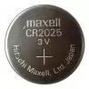 Pilas y Baterias,Bateria Litio Pila Cr2025 Maxell 3v Tira 5 Pilas Boton Reloj