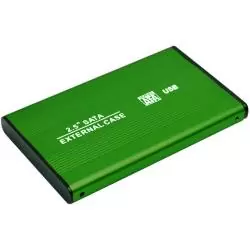 Accesorios Almacenamiento,Cofre Case Para Disco Duro Sata 2.5 Usb Notebook - Gris Metal