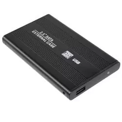 Accesorios Almacenamiento,Cofre SATA Case Para Disco Duro 2.5 Usb Notebook - Cable Doble "Y"