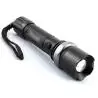 Linternas y Luz Emergencia,Linterna Metal Led Recargable Militar Camping Potente Zoom