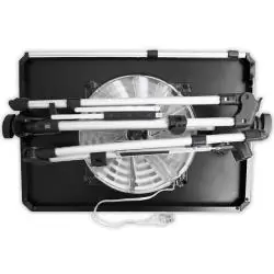 Base Enfriadora de Notebook,Mesa Plegable Notebook con Ventilador Bandeja Aluminio Portatil Cama