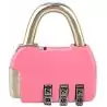 Candados,Candado Con Clave Rosado Mod13A Casillero Equipaje Lockers Maletas
