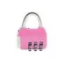 Candados,Candado Con Clave Rosado Mod13A Casillero Equipaje Lockers Maletas