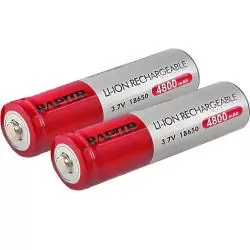 Pilas y Baterias,Pila18650 Bateria Recargable Para linterna Laser Foco - Raptor