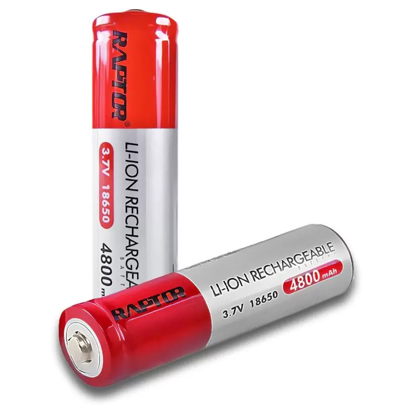 Pilas y Baterias,6x Pack Pila18650 Bateria Recargable Para linterna Laser Foco - Raptor