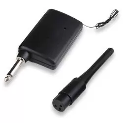 Micrófono Karaoke y Accesorios,Microfono Inalambrico Para Karaoke 2 en 1 Con Cable - KM306