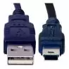 Adaptadores y Cables,Cable Para Canon Sx420 Sx60 Sx520 Sx530 Sx710 D30 N100 Sx610 - Azul Mini V3