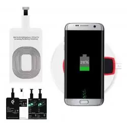 Cargador de Celular y Baterías,Adaptador Cargador Inalambrico Para Iphone Lightning