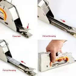 Otros,Grapadora Corchetera De Tapiceria Engrapadora Manual Para Madera