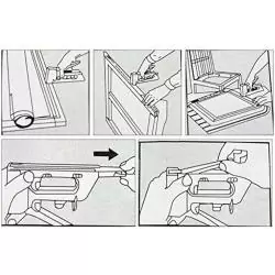 Otros,Grapadora Corchetera De Tapiceria Engrapadora Manual Para Madera