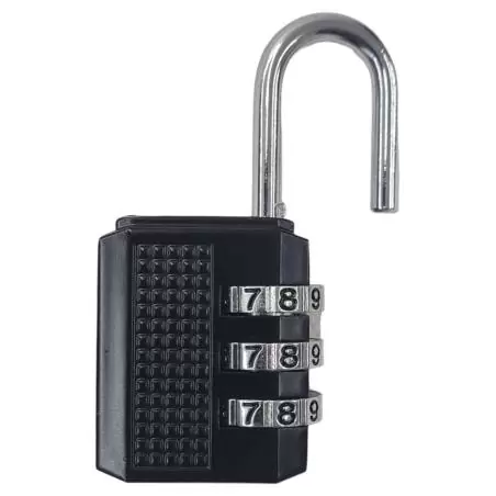 Candados,Candado Con Clave New Black Para Lockers,maletas, Equipaje Etc.