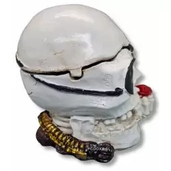 Otros,Cenicero Calavera Grande Pipa Mesa Diseño Creativo Reunion Evento Fiesta Halloween