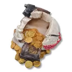 Otros,Cenicero Calavera Tesoro Monedas Mesa Diseño Creativo Reunion Evento Fiesta Halloween