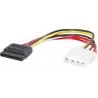 Adaptadores y Cables,Cable Adaptador De Poder Corriente Serial-ata Sata 15p A 4p