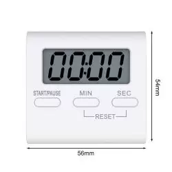 Timer Temporizadores,Timer Digital De Cocina Reloj Temporizador Cuadrado - Pro22