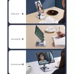 Soporte, Tripode, Lentes y Bastón Selfie,Soporte Para Celular De Aluminio Plegable Tablet Ipad