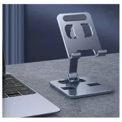 Soporte, Tripode, Lentes y Bastón Selfie,Soporte Para Celular De Aluminio Plegable Tablet Ipad