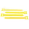 Otros,20x Cinta Amarra Cable Velcro Organiza Doble Faz Sujetacable - Amarillo
