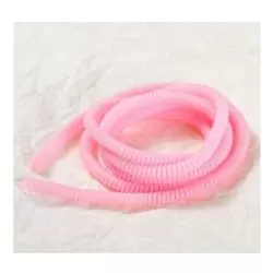 Cables de Datos y Carga,3x Protector Cable Espiral Rosado Resorte Flexible Ajustable
