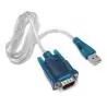 Adaptadores y Cables,Cable Adaptador Usb A Serial Rs232 9 Pin Db9 Pc Y Notebook - Rosado