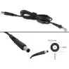 Adaptadores y Cables,Cable de Repuesto para Cargador de Notebook Punta HP/Dell Pin Central 7.4mm x 5.0mm