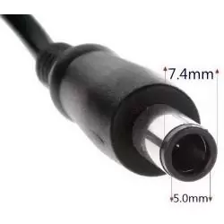 Adaptadores y Cables,Cable de Repuesto para Cargador de Notebook Punta HP/Dell Pin Central 7.4mm x 5.0mm