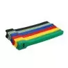 Otros,20x Pack Amarra Cable Color Al Azar Organizador Reutilizable Velcro Tipo T