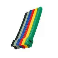 Otros,20x Pack Amarra Cable Color Al Azar Organizador Reutilizable Velcro Tipo T