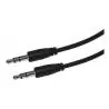 Cables de Audio,Cable Audio Auxiliar 1.5mts Negro 3.5mm Jack Macho / Macho