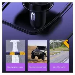 Transmisor FM Bluetooth Manos Libres,Adaptador Transmisor Fm Bluetooth Con Luz Para Auto Camioneta MB7102