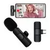 Micrófono Karaoke y Accesorios,Micrófono Inalámbrico De Solapa Para Celular Con Tipo-c