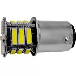 Otros,2XPack Ampolleta Led Para Auto 12V 21W Freno Antiniebla Estacionamiento 1 Contacto BA15S