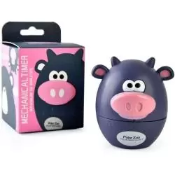 Timer Temporizadores,Timer Cocina Con Forma De Vaca Loca Oscura Reloj Temporizador A Cuerda