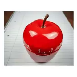 Timer Temporizadores,Timer Cocina Con Forma De Manzana Roja Reloj Temporizador A Cuerda