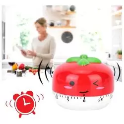 Timer Temporizadores,Timer Cocina Con Forma De Tomate Reloj Temporizador A Cuerda