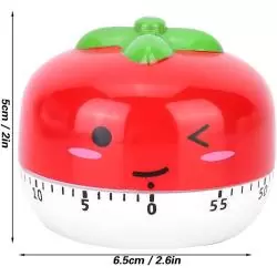 Timer Temporizadores,Timer Cocina Con Forma De Tomate Reloj Temporizador A Cuerda
