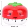 Timer Temporizadores,Timer Cocina Con Forma De Tomate Reloj Temporizador A Cuerda