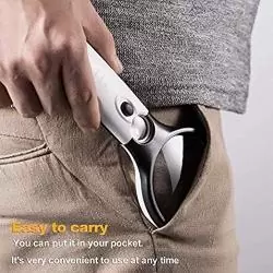 Artículos de Oficina,Lupa con Luz LED 75 mm Aumento 3X Mango Negro