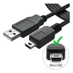 Cable Mini Usb Canon Impresora Selphy Cp1000 Cp1200 Cp1300
