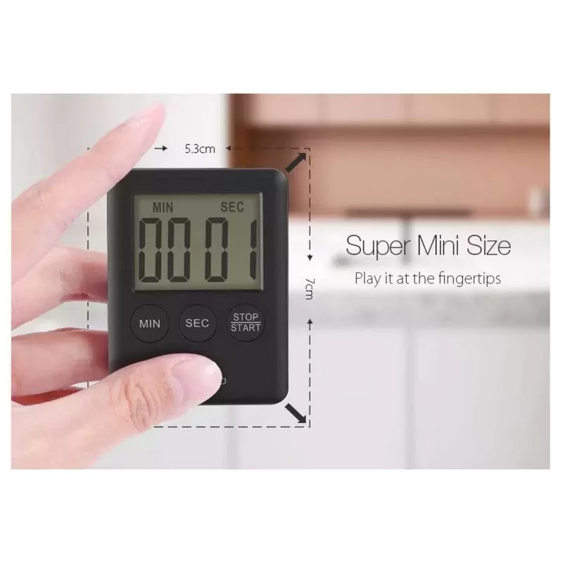 Ofertas en Timer Digital Cocina Slim Reloj Temporizador Partes