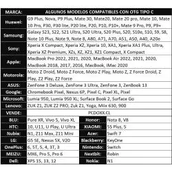 Adaptadores de Audio, BT y OTG,Adaptador Otg Usb A Type C / Usb A Tipo C Usb - Adaptador Rigido