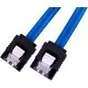 Adaptadores y Cables,Cable Datos Sata Serial 3 SSD Disco Duro Dvd Bluray Cd - Corto Azul 14CM