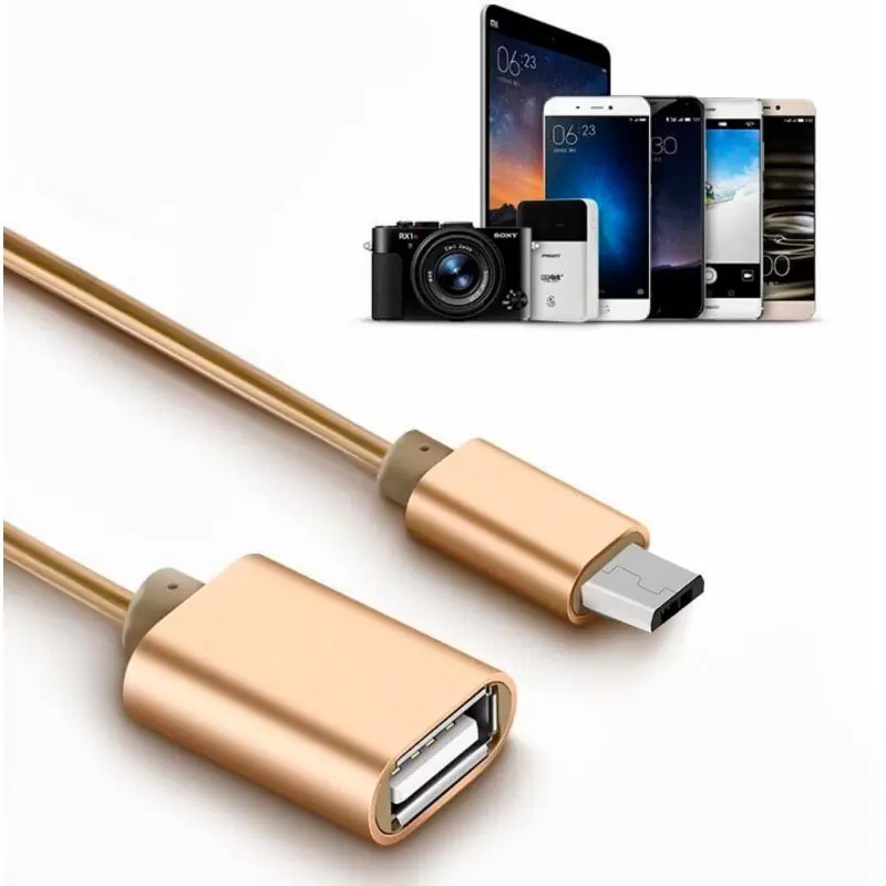 Ofertas en Adaptador Otg Cable Para Samsung Micro A Usb Hembra